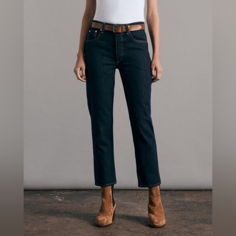 Rag & Bone Women's Jeans Nina High-Rise Ankle Cigarette Classon 28 NWOT